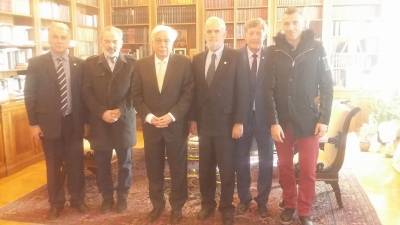Ο Μεσσηνιακός Γ.Σ. στον Πρόεδρο της Δημοκρατίας για τα 130 χρόνια ιστορίας του