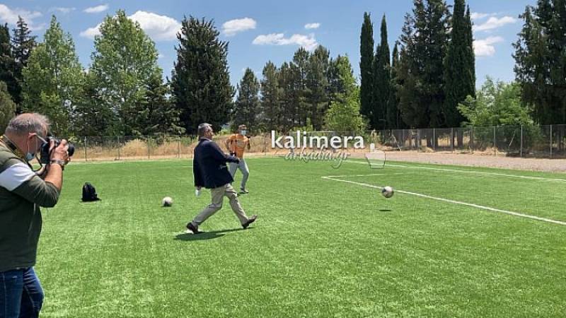 Κώστας Τζιούμης: Ο Δήμαρχος Τρίπολης δεν κρύβει την αγάπη του για το ποδόσφαιρο (Βίντεο)