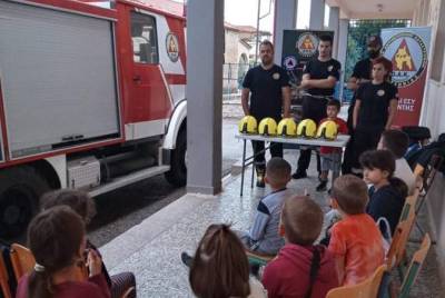 Η ΟΑΚ 4Χ4 σε παιδιά των ΚΔΑΠ Θουρίας για εθελοντισμό