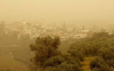 Εβδομάδα με αυξημένες συγκεντρώσεις αφρικανικής σκόνης σε όλη τη χώρα