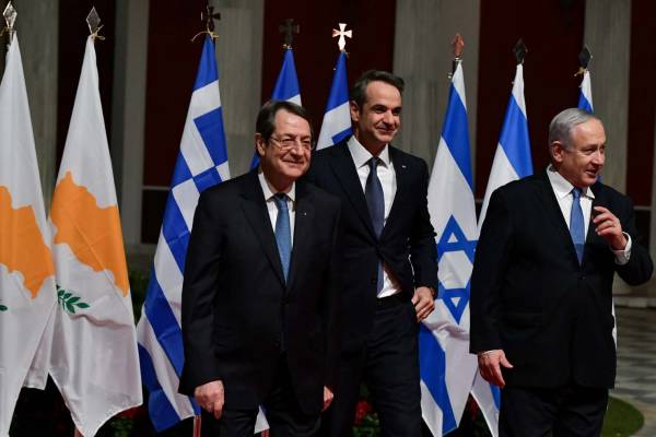 Αναστασιάδης: &quot;Ιστορική η συμφωνία Ελλάδας-Κύπρου-Ισραήλ για τον αγωγό Eastmed&quot;