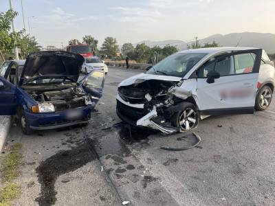 Τροχαίο με έναν τραυματία στον περιφερειακό της Μεσσήνης