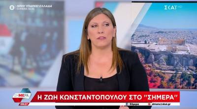 Κωνσταντοπούλου: «Ο Τσίπρας είναι σε ένα λαγούμι και να παραμείνει εκεί» (Βίντεο)