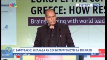 Βαρουφάκης στον Economist: Αν η Ελλάδα δεν μεταρρυθμιστεί θα βουλιάξει