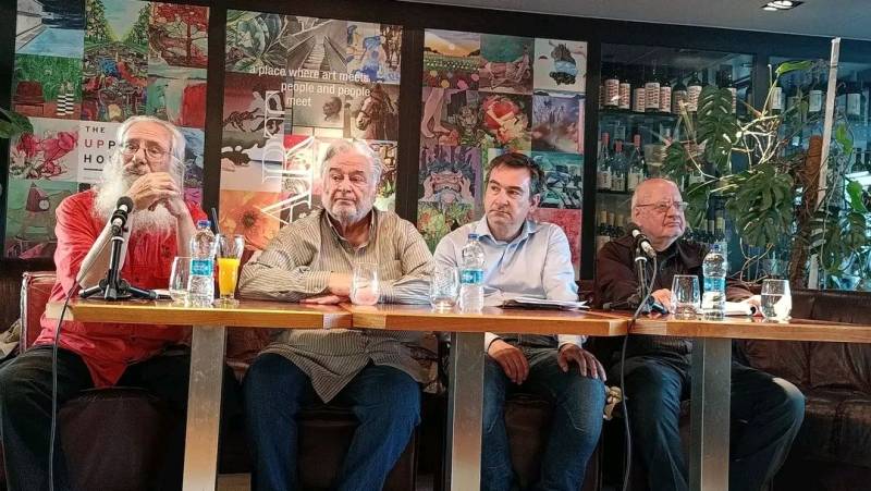 Παρουσιάστηκε το νέο μυθιστόρημα του Παναγιώτη Γιαννουλέα