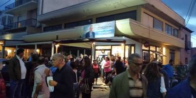 Τριφυλία: Ενθουσιασμός στο στρατόπεδο Λεβεντάκη για τη διαφαινόμενη νίκη (φωτογραφίες)