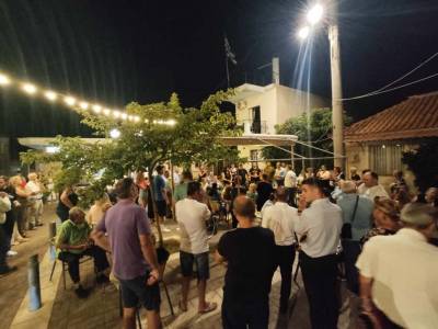 Καλαμάτα: Περιοδεία Βασιλόπουλου σε τοπικές κοινότητες