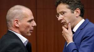La Tribune: «Σκηνοθετημένη αισιοδοξία» στο χθεσινό Eurogroup
