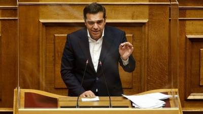 Τσίπρας: Γαλάζια παιδιά παντού ενώ η κοινωνία στενάζει