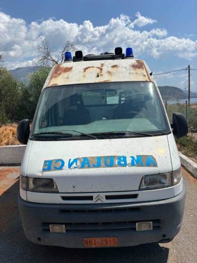 Αντικαθίσταται το παλιό ασθενοφόρο στη Μάνη