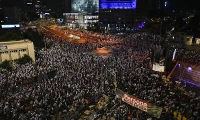 Συνεχίζονται οι αντικυβερνητικές διαδηλώσεις στο Ισραήλ κατά της μεταρρύθμισης του δικαστικού συστήματος