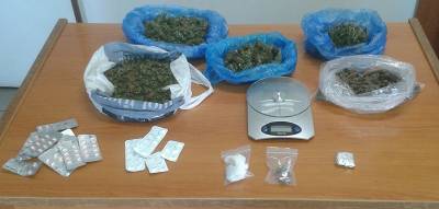627 γραμ. χασίς σε σπίτι 52χρονου στην Καλαμάτα 