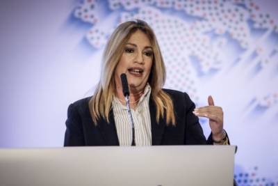 Γεννηματά για ευρωεκλογές: Τσίπρας και Μητσοτάκης κρύβουν την πραγματική τους ατζέντα