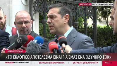 Αλέξης Τσίπρας: «Προσωπικά αναλαμβάνω ακέραια την ευθύνη και θα σταθώ να δώσω μάχη»