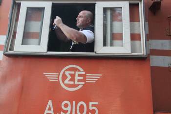 Αγγλοι με τρένο στην Πελοπόννησο