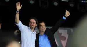 Στήριξη Podemos σε Τσίπρα και ΣΥΡΙΖΑ