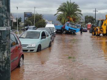 Πλημμυρόπληκτοι δήμοι Καλαμάτα και Μεσσήνη