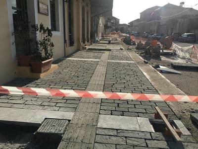 Αρχισε να παίρνει μορφή η ανάπλαση της Ανω Πόλης στην Κυπαρισσία