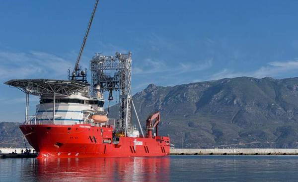 Πλοίο-γεωτρύπανο θα τρυπήσει τον Κορινθιακό, σε βάθος 750 μέτρων