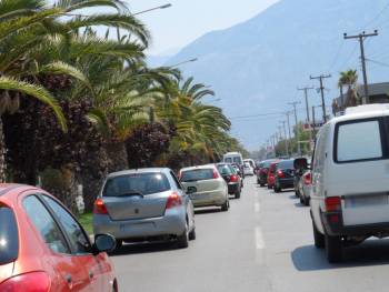 Καινούργιος φωτισμός στη Νέα Είσοδο Καλαμάτας