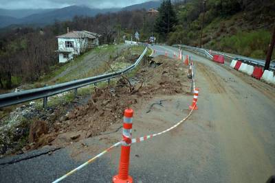 Μερική άρση της απαγόρευσης κυκλοφορίας στον Ταΰγετο μετά τις κινητοποιήσεις κατοίκων και επαγγελματιών