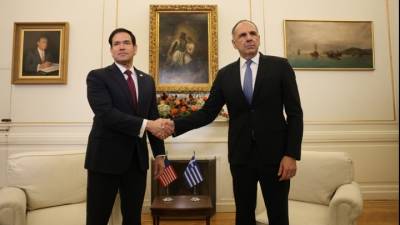 Στην Αθήνα ο υπουργός Εξωτερικών των ΗΠΑ Μάρκο Ρούμπιο για τον 6ο Γύρο του Στρατηγικού Διαλόγου των δύο χωρών (βίντεο)