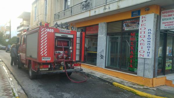 Κινητοποίηση της Πυροσβεστικής για καπνούς σε υπόγειο στην Καλαμάτα