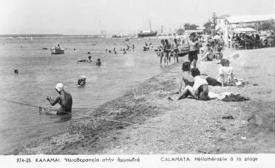Καλοκαιρινές βουτιές στην Παραλία Καλαμάτας