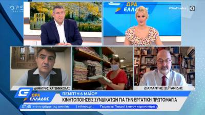 Κινητοποιήσεις συνδικάτων για την εργατική πρωτομαγιά (Βίντεο)