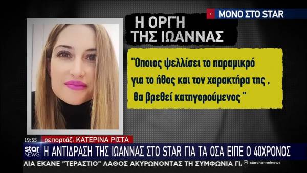 Επίθεση με βιτριόλι: «Θα αποκαλυφθεί το πραγματικό πρόσωπο στην υπόθεση αυτή» υποστηρίζει ο 40χρονος - Οργισμένη αντίδραση της Ιωάννας (Βίντεο)