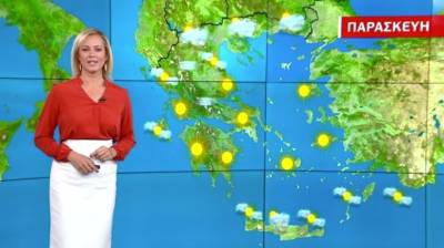 Αίθριος ο καιρός σήμερα - Αναλυτική πρόγνωση (Βίντεο)