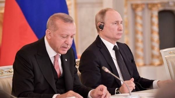 Τηλεφωνική επικοινωνία Πούτιν - Ερντογάν