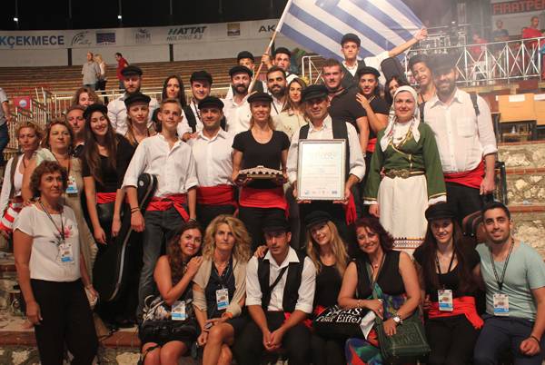 Διάκριση για τον Μορφωτικό Εκπολιτιστικό Σύλλογο Κυπαρισσίας σε φεστιβάλ στην Τουρκία