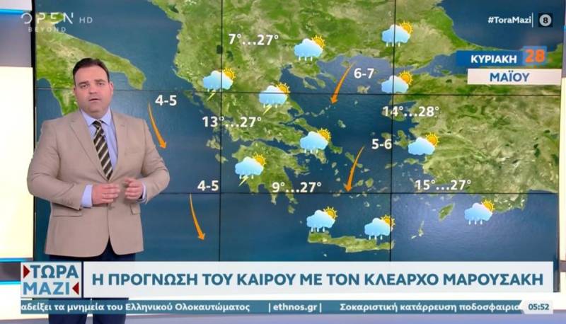 Επιμένει ο άστατος καιρός (Βίντεο)