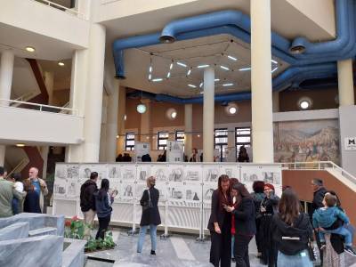 Εκθεση σπουδαστών του Εργαστηρίου Σχεδίου Καλαμάτας