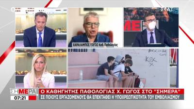 Γώγος: Κρίσιμη η κατάσταση για τα σχολεία - Τι είπε για τα rapid test και πότε μπορεί να γίνουν υποχρεωτικά (Βίντεο)
