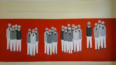 Εργα εμπνευσμένα από τον Γαϊτη και τον Ακριθάκη στο 4ο Λυκείο Καλαμάτας