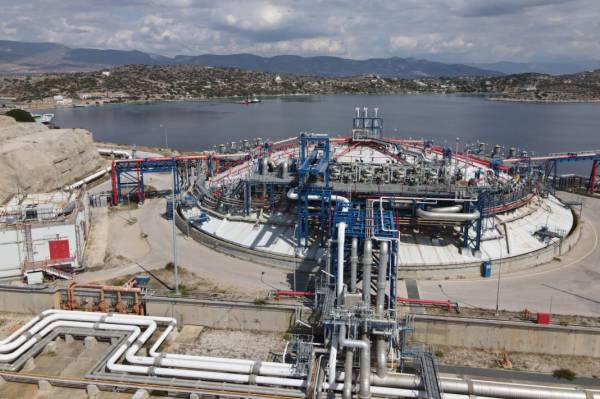 Τετραπλασιάστηκαν οι ελληνικές εξαγωγές φυσικού αερίου το 2022