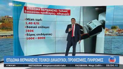 Επίδομα θέρμανσης: Αιτήσεις, δικαιούχοι &amp; πληρωμές (βίντεο)