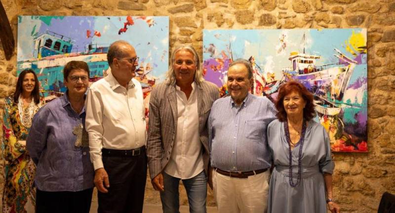 Εγκαινιάστηκε η έκθεση του Αυστριακού ζωγράφου VOKA στο Μανιατάκειο