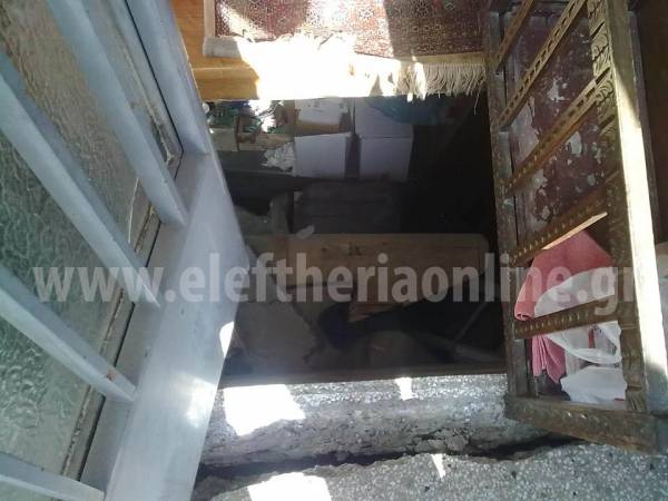 Απίστευτο ατύχημα στην Καλαμάτα: Γυναίκα έπεσε σε τρύπα, όταν υποχώρησε το δάπεδο του σπιτιού της