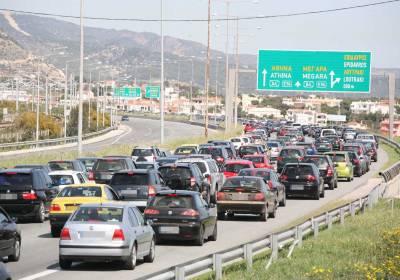 Βεβαίωση 330 παραβάσεων οδηγών που κινούνταν στη Λωρίδα Έκτακτης Ανάγκης της εθνικής οδού Αθηνών–Κορίνθου