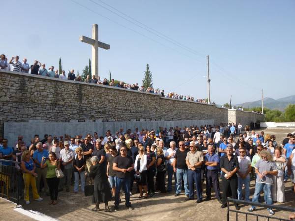 Ολοκληρώθηκε το μνημόσυνο για τα θύματα της Πηγάδας του Μελιγαλά (βίντεο και φωτογραφίες)