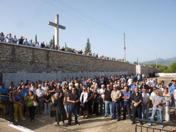 Ολοκληρώθηκε το μνημόσυνο για τα θύματα της Πηγάδας του Μελιγαλά (βίντεο και φωτογραφίες)