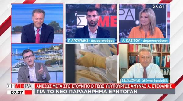 Βασιλακόπουλος: Δε θα υπάρχει νέο εμβόλιο τον Σεπτέμβρη (Βίντεο)