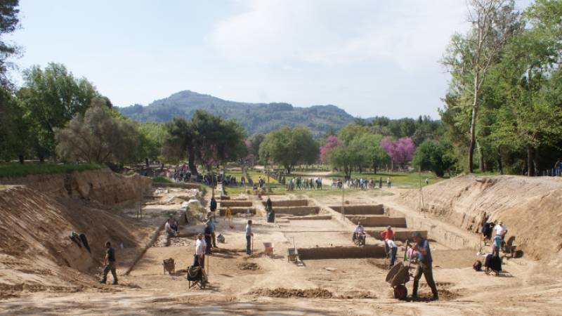 ΥΠΠΟ: Αποκαλύπτεται το Γυμνάσιο στην Αρχαία Ολυμπία