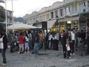 Πιστοί στο ραντεβού τους οι &quot;Αγανακτισμένοι&quot;