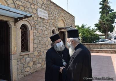 Ο Μητροπολίτης Ευστάθιος στη Μάνη