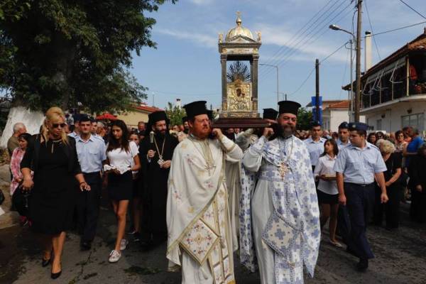 Υποδοχή της εικόνας της Παναγίας της Βουλκανιώτισσας σήμερα στη Μεσσήνη