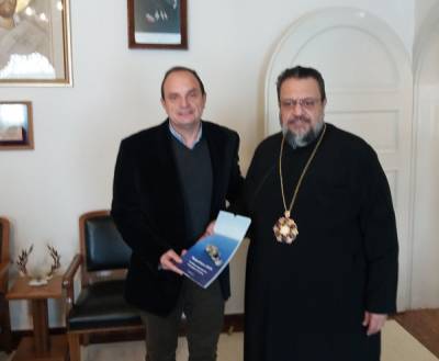 Στον μητροπολίτη Μεσσηνίας ο πρόεδρος των Τριτέκνων